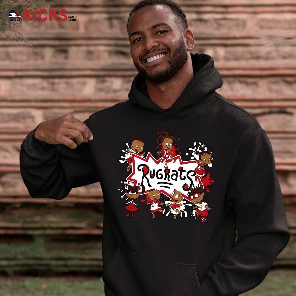 Funny Rugrats 90s Kids Melanin Sneaker Shirt Match 2 Chicago Varsity Red, Jordan Retro 2 Chicago MKO T-Shirt Funny Rugrats 90s Kids Melanin Sneaker Shirt Match 2 Chicago Varsity Red, Jordan Retro 2 Chicago MKO T-Shirt