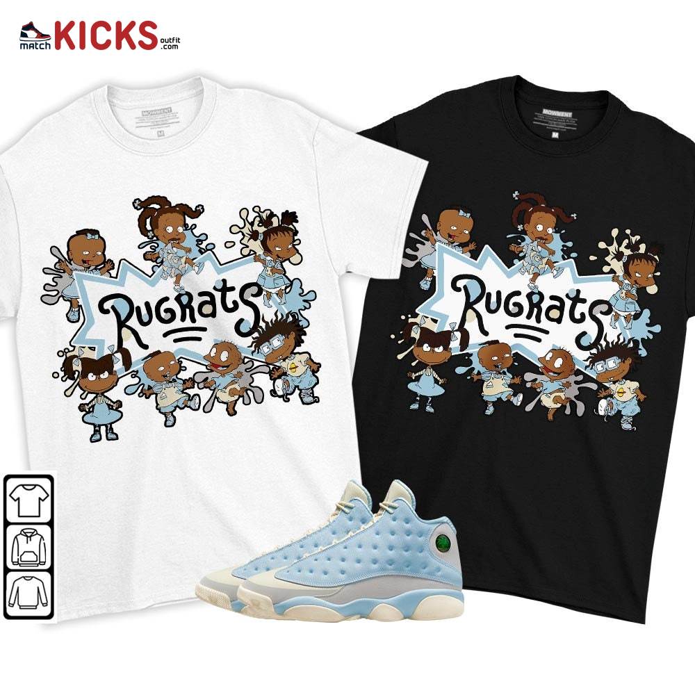 Funny Rugrats 90s Kids Melanin Sneaker Shirt Match SoleFly 13s, Jordan 13 Retro SoleFly MKO T-Shirt Funny Rugrats 90s Kids Melanin Sneaker Shirt Match SoleFly 13s, Jordan 13 Retro SoleFly MKO T-Shirt