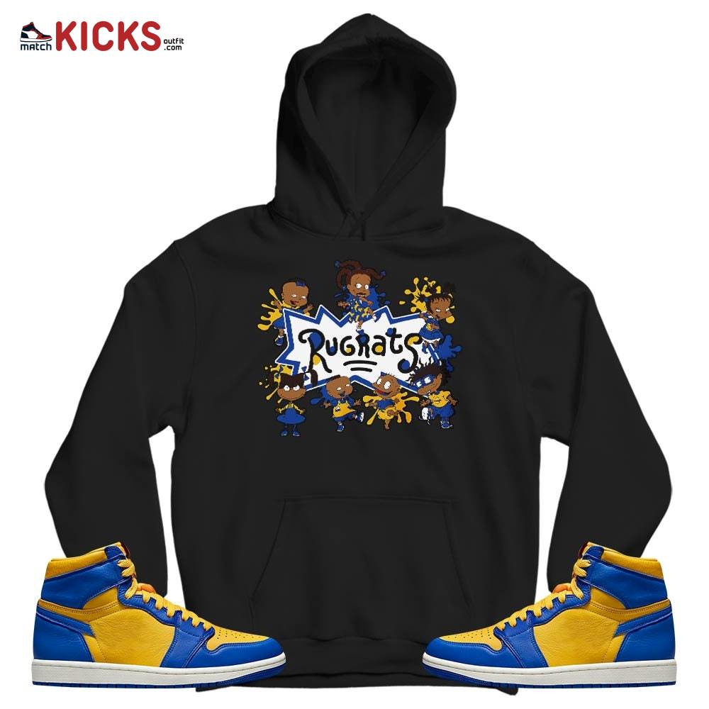 Funny Rugrats 90s Kids Sneaker Shirt Match 2023 Laney 1s, Jordan 1 Retro High Laney MKO T-Shirt Funny Rugrats 90s Kids Sneaker Shirt Match 2023 Laney 1s, Jordan 1 Retro High Laney MKO T-Shirt