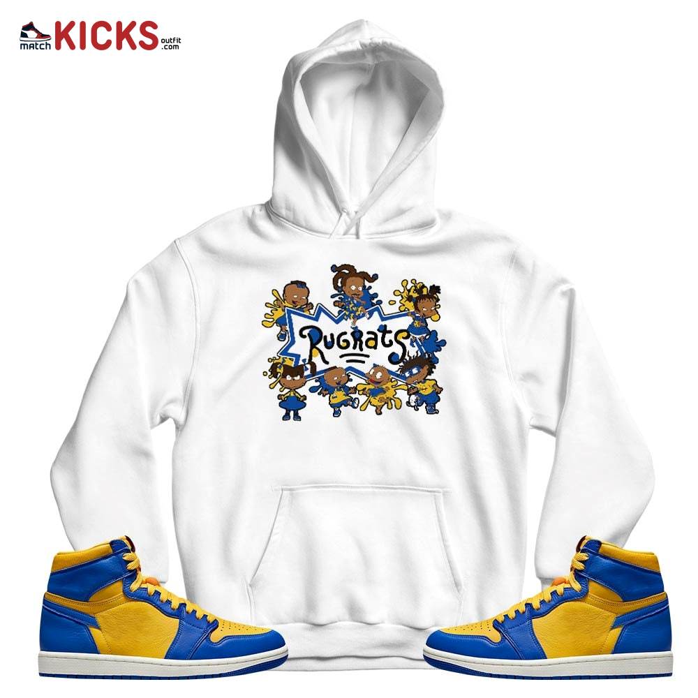 Funny Rugrats 90s Kids Sneaker Shirt Match 2023 Laney 1s, Jordan 1 Retro High Laney MKO T-Shirt Funny Rugrats 90s Kids Sneaker Shirt Match 2023 Laney 1s, Jordan 1 Retro High Laney MKO T-Shirt