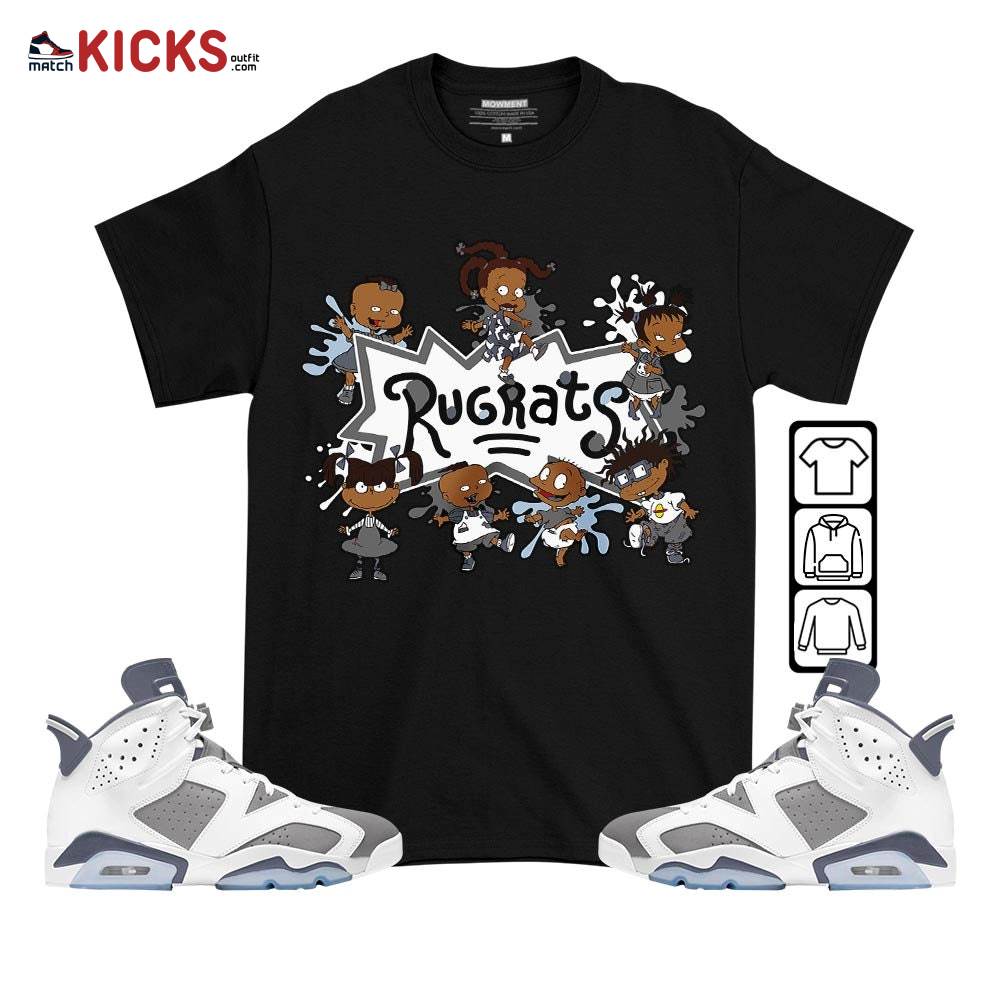 Funny Rugrats 90s Kids Sneaker Shirt Match Retro Cool Grey 6s, Jordan 6 Cool Grey MKO T-Shirt