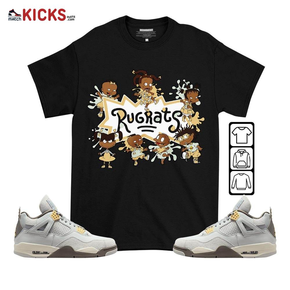 Funny Rugrats 90s Kids Sneaker Shirt Match Retro Craft 4s, Jordan 4 Craft Photon Dust MKO T-Shirt