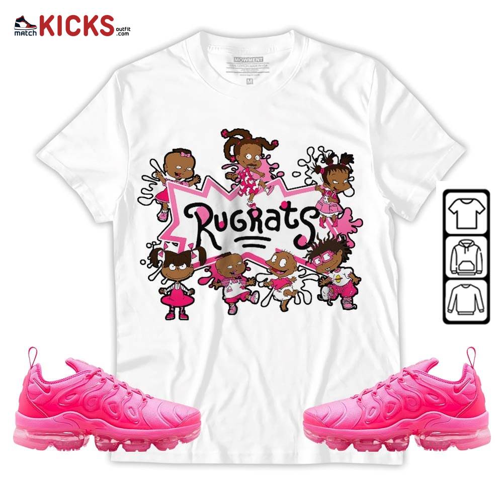 Funny Rugrats 90s Sneaker Shirt Match Plus Triple Pink, Air VaporMax Plus Triple Pink MKO T-Shirt Funny Rugrats 90s Sneaker Shirt Match Plus Triple Pink, Air VaporMax Plus Triple Pink MKO T-Shirt