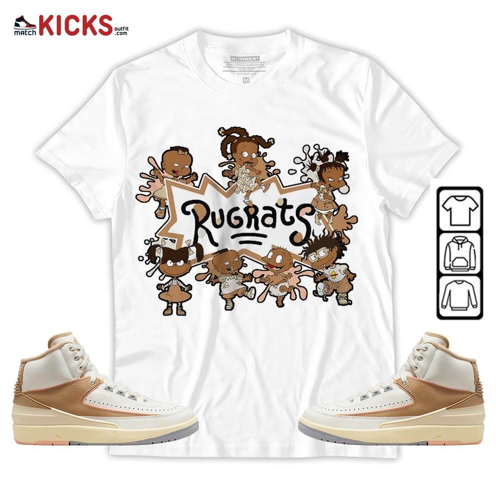 Funny Rugrats 90s Sneaker Shirt Match Retro Craft 2s, Jordan 2 Craft MKO Hoodie