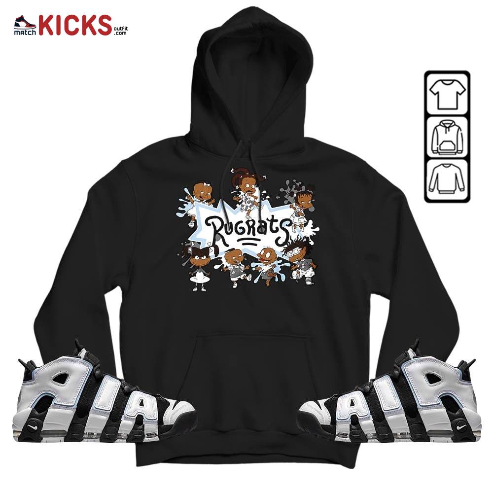 Funny Rugrats 90s Sneaker Shirt Match Uptempo Cobalt Bliss, Air More Uptempo Cobalt Bliss MKO Hoodie