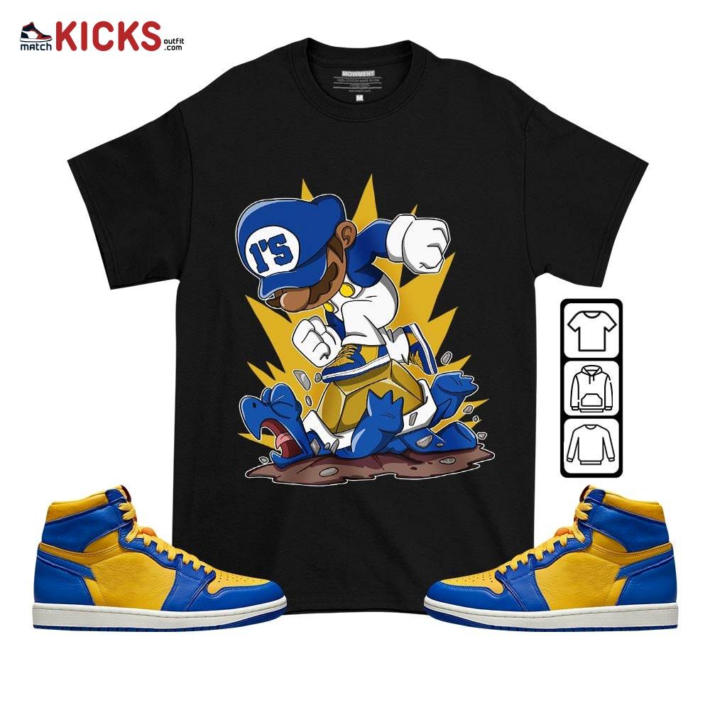 Game Crazy Sneaker Shirt Match 2023 Laney 1s, Jordan 1 Retro High Laney MKO T-Shirt Game Crazy Sneaker Shirt Match 2023 Laney 1s, Jordan 1 Retro High Laney MKO T-Shirt