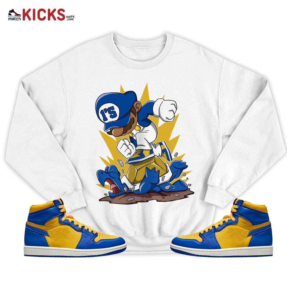 Game Crazy Sneaker Shirt Match 2023 Laney 1s, Jordan 1 Retro High Laney MKO T-Shirt Game Crazy Sneaker Shirt Match 2023 Laney 1s, Jordan 1 Retro High Laney MKO T-Shirt