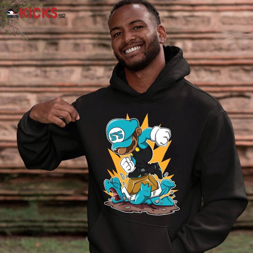 Game Crazy Sneaker Shirt Match 2023 Retro Aqua 5s, Jordan 5 Aqua MKO T-Shirt Game Crazy Sneaker Shirt Match 2023 Retro Aqua 5s, Jordan 5 Aqua MKO T-Shirt