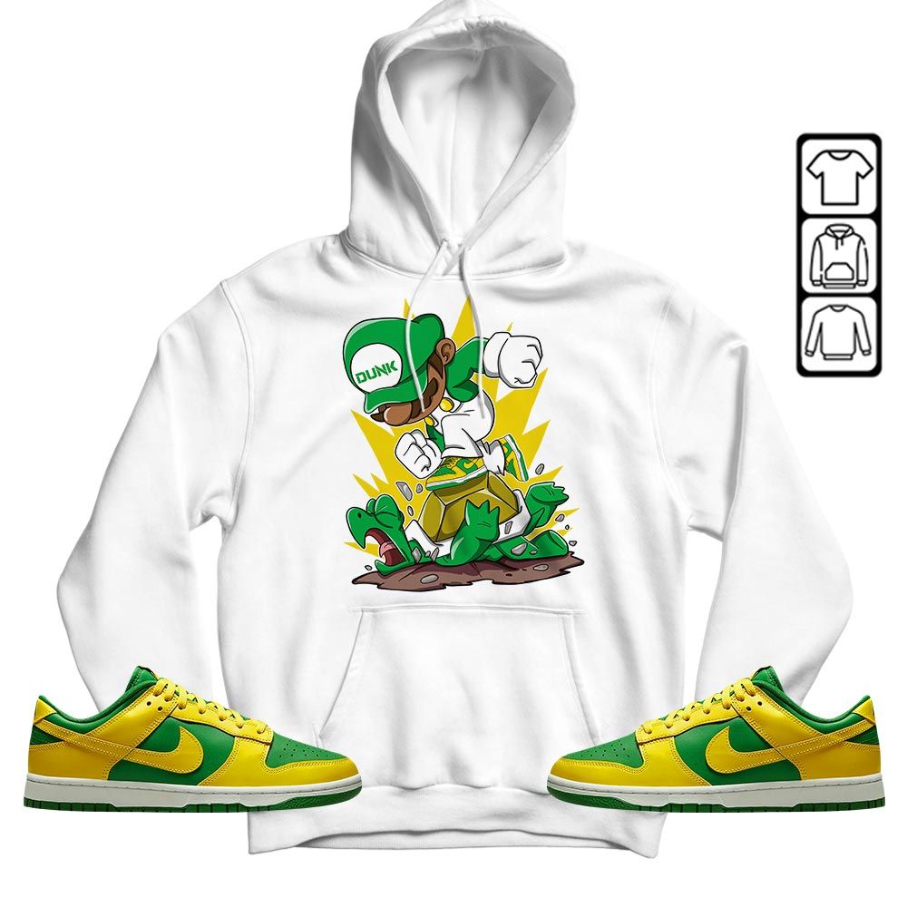 Game Crazy Sneaker Shirt Match 2023 Reverse Brazil, Dunk Low Reverse Brazil MKO T-Shirt