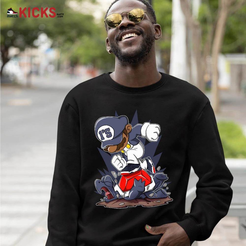Game Crazy Sneaker Shirt Match 7 Neutral Indigo, Jordan 7 Quai 54 MKO T-Shirt Game Crazy Sneaker Shirt Match 7 Neutral Indigo, Jordan 7 Quai 54 MKO T-Shirt