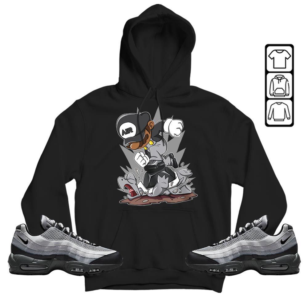 Game Crazy Sneaker Shirt Match 95 Reflective Safari Grey, Air Max 95 Reflective Safari MKO T-Shirt Game Crazy Sneaker Shirt Match 95 Reflective Safari Grey, Air Max 95 Reflective Safari MKO T-Shirt