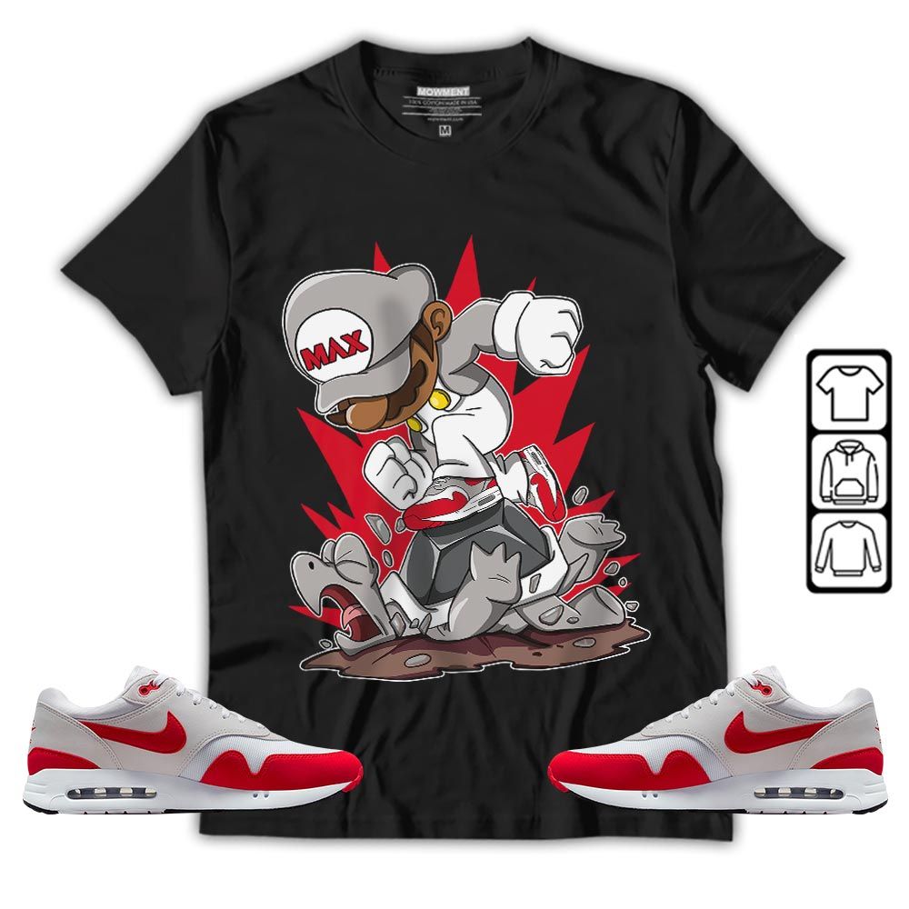 Game Crazy Sneaker Shirt Match Air Max 1 86 Big Bubble, Air Max 1 86 Big Bubble MKO T-Shirt