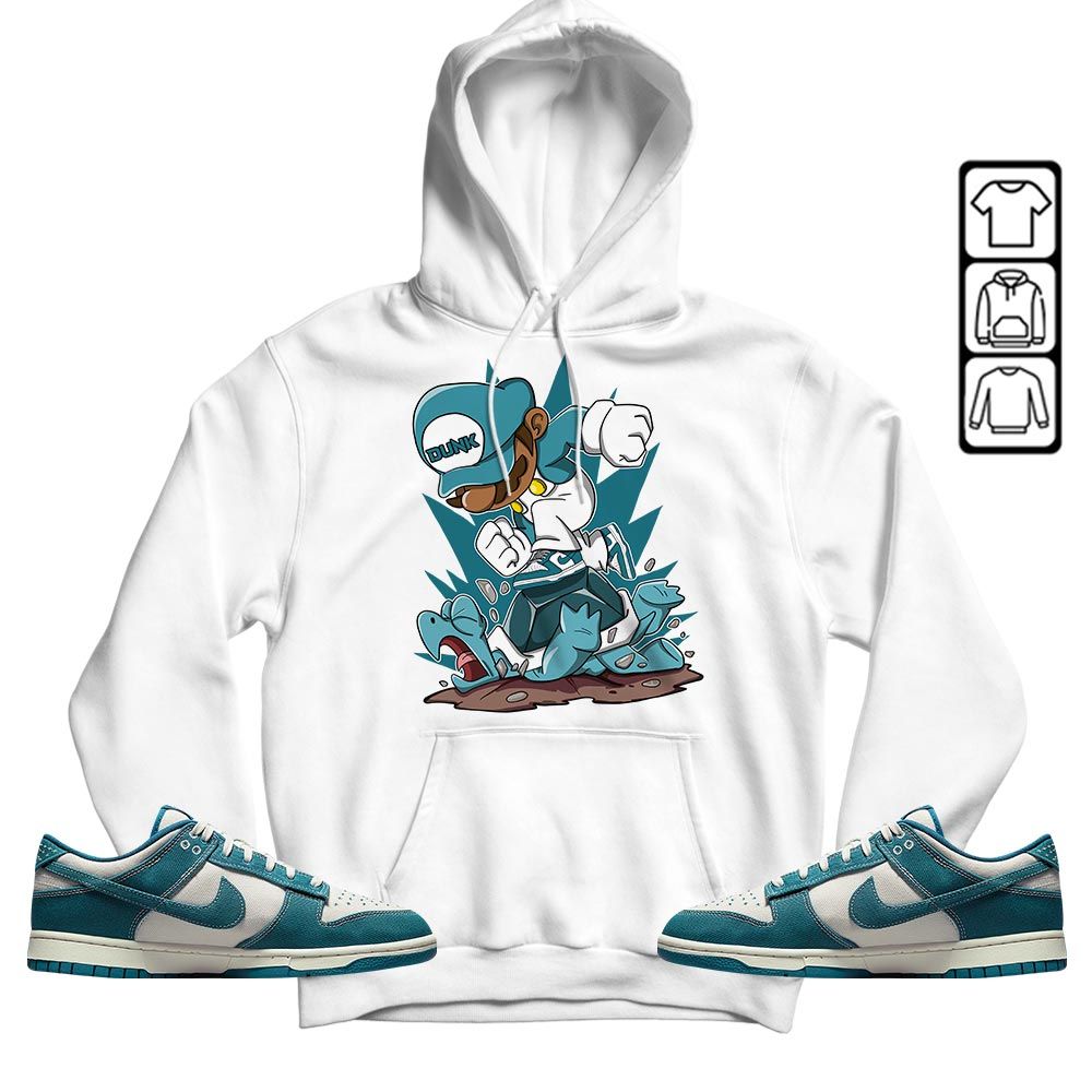 Game Crazy Sneaker Shirt Match Dunk Low Industrial Blue, Dunk Low Denim Industrial Blue MKO T-Shirt