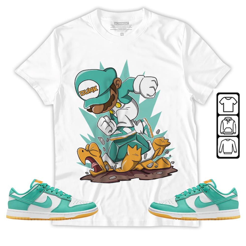 Game Crazy Sneaker Shirt Match Dunk Low Turquoise, Dunk Low Teal Zeal MKO T-Shirt Game Crazy Sneaker Shirt Match Dunk Low Turquoise, Dunk Low Teal Zeal MKO T-Shirt