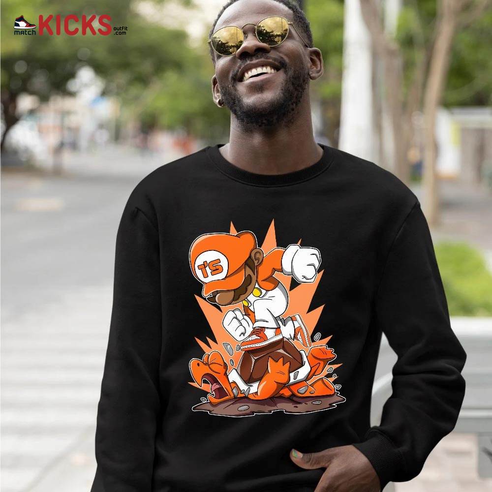 Game Crazy Sneaker Shirt Match High OG Starfish 1s, Jordan 1 Retro High OG Starfish MKO T-Shirt Game Crazy Sneaker Shirt Match High OG Starfish 1s, Jordan 1 Retro High OG Starfish MKO T-Shirt