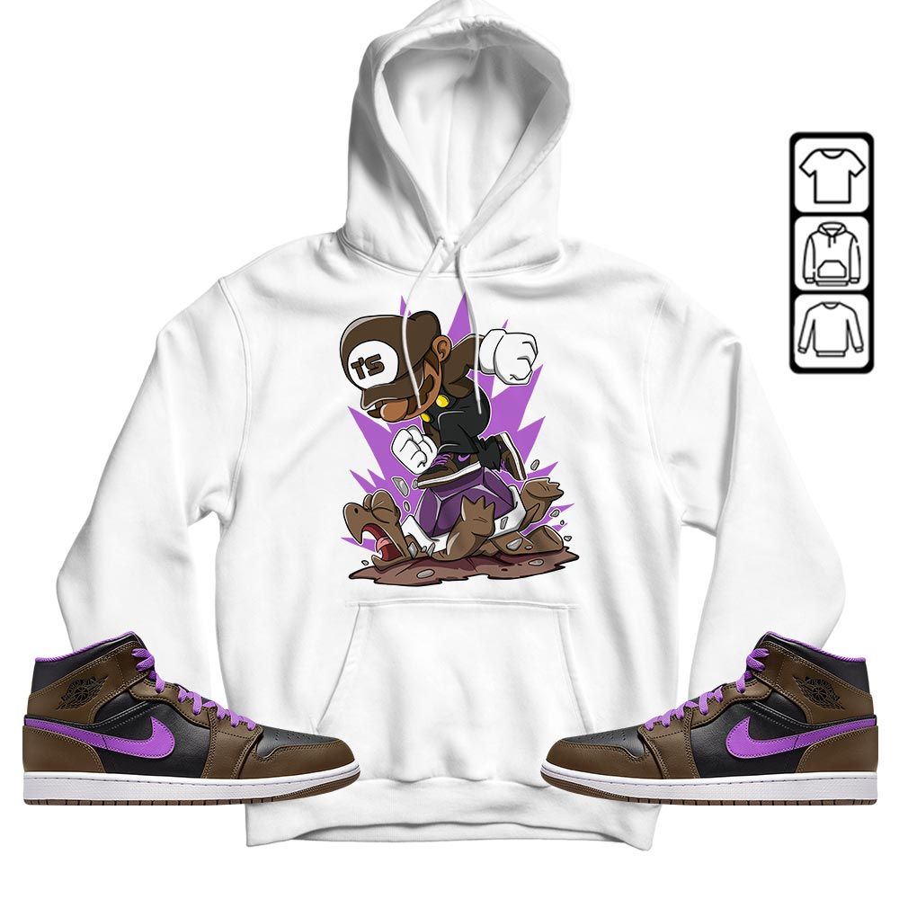 Game Crazy Sneaker Shirt Match Jordan 1 Mid Palomino, Jordan 1 Mid Palomino MKO T-Shirt