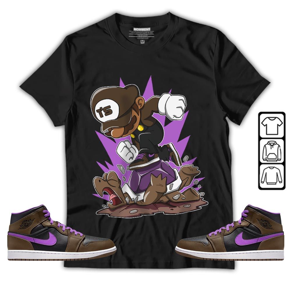 Game Crazy Sneaker Shirt Match Jordan 1 Mid Palomino, Jordan 1 Mid Palomino MKO T-Shirt Game Crazy Sneaker Shirt Match Jordan 1 Mid Palomino, Jordan 1 Mid Palomino MKO T-Shirt