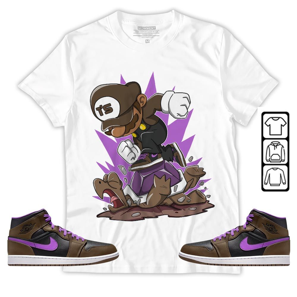 Game Crazy Sneaker Shirt Match Jordan 1 Mid Palomino, Jordan 1 Mid Palomino MKO T-Shirt Game Crazy Sneaker Shirt Match Jordan 1 Mid Palomino, Jordan 1 Mid Palomino MKO T-Shirt