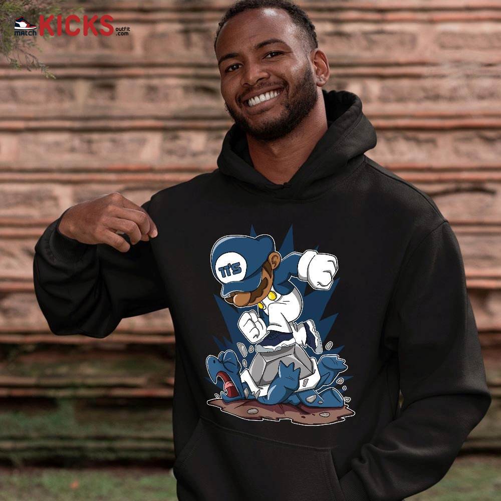 Game Crazy Sneaker Shirt Match Midnight Navy 11s, Jordan 11 Retro Midnight Navy MKO T-Shirt Game Crazy Sneaker Shirt Match Midnight Navy 11s, Jordan 11 Retro Midnight Navy MKO T-Shirt
