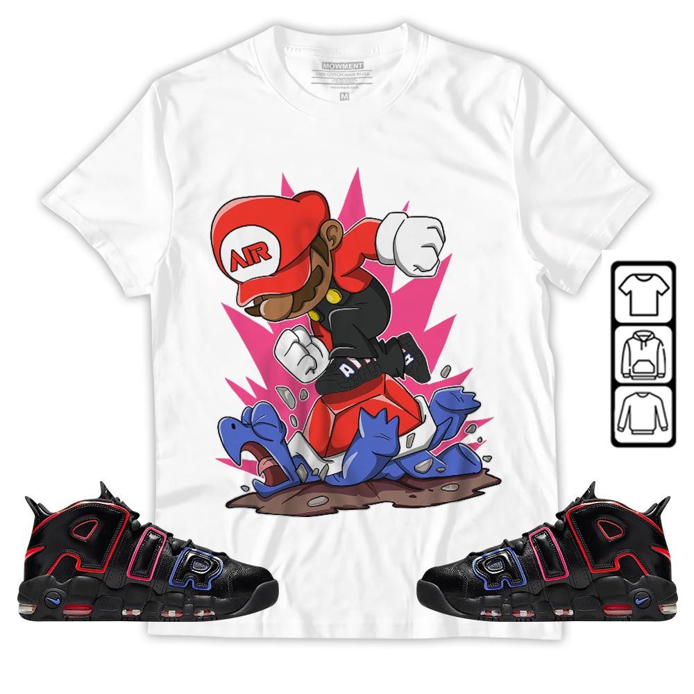 Game Crazy Sneaker Shirt Match Uptempo 96 Electric, Air More Uptempo Electric MKO T-Shirt Game Crazy Sneaker Shirt Match Uptempo 96 Electric, Air More Uptempo Electric MKO T-Shirt