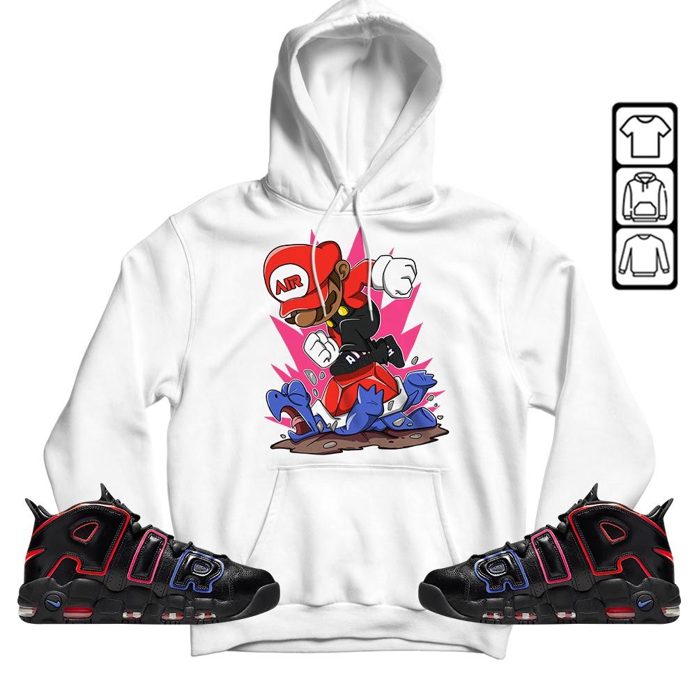 Game Crazy Sneaker Shirt Match Uptempo 96 Electric, Air More Uptempo Electric MKO T-Shirt