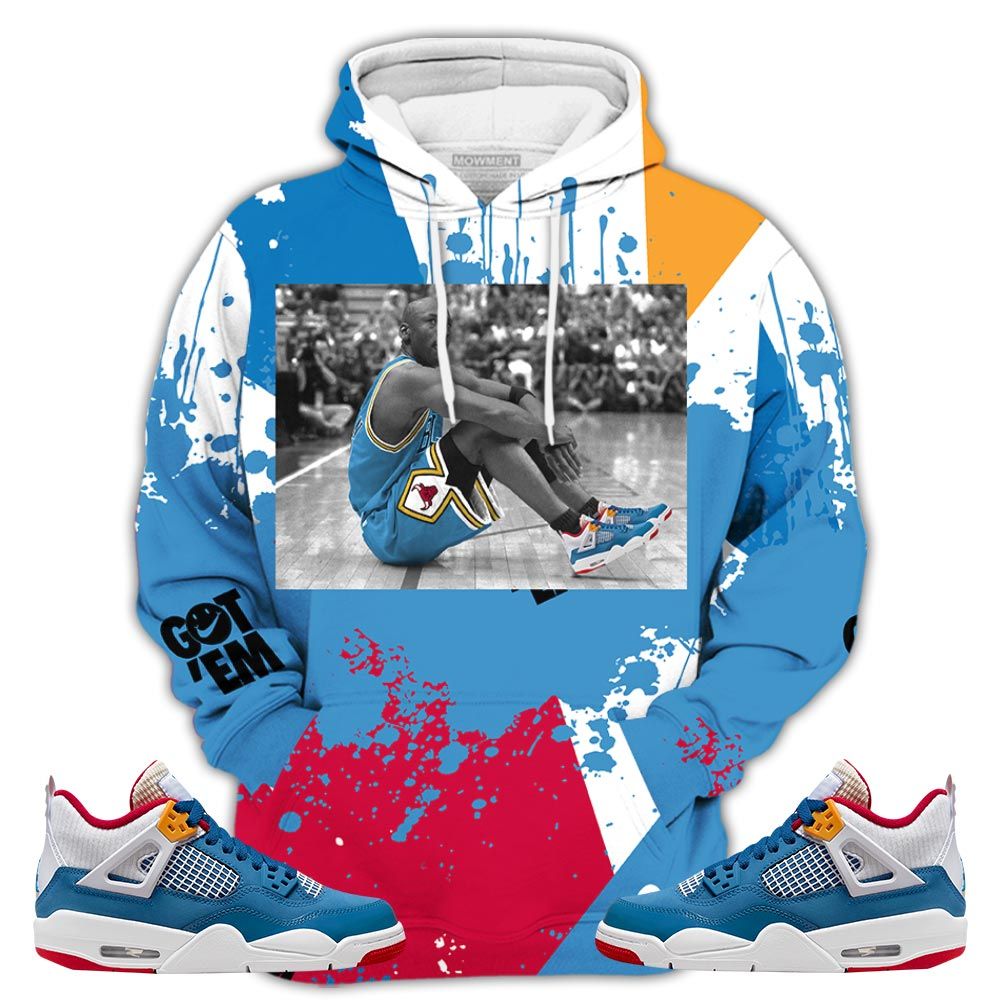 Gift Basketball Number 23 Sneaker Shirt Match Retro Messy Room 4S, Jordan 4 Gs Messy Room Hoodie Sweatshirt Tee All Over Print MKO Shirt