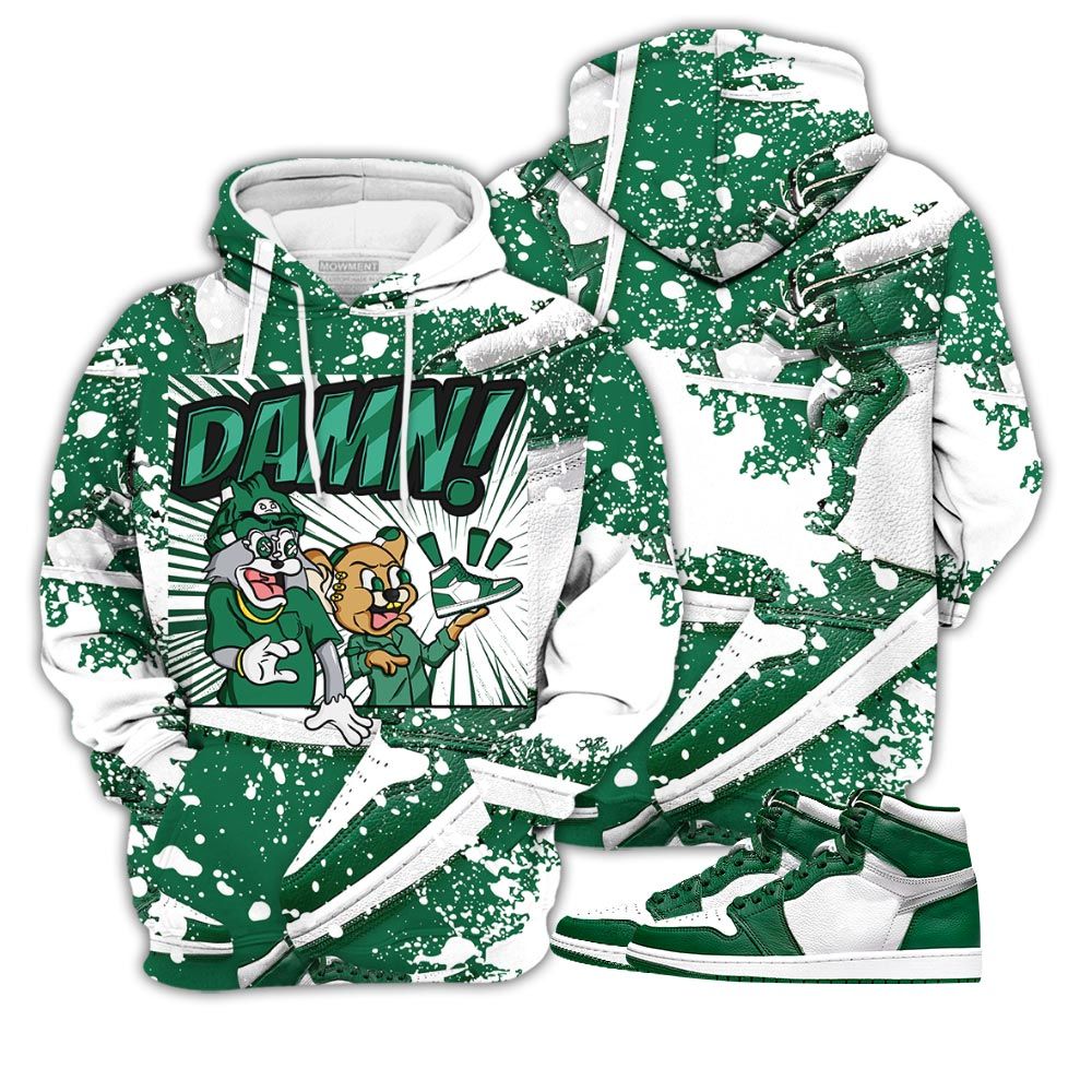 Gift Cat And Mouse Damn Sneaker Shirt Match High Gorge Green 1S, Jordan 1 Retro High Gorge Green Hoodie Sweatshirt Tee All Over Print MKO Shirt Gift Cat And Mouse Damn Sneaker Shirt Match High Gorge Green 1S, Jordan 1 Retro High Gorge Green Hoodie Sweatshirt Tee All Over Print MKO Shirt