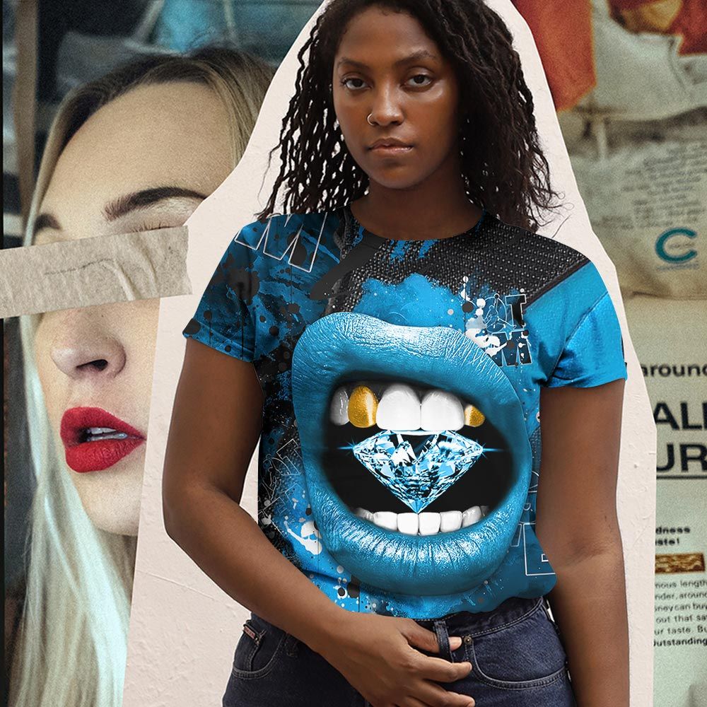 Gift Diamond Lips Sneaker Shirt Match Black University Blue 13S, Jordan 13 Black University Blue 2022 Hoodie Sweatshirt Tee All Over Print MKO Shirt Gift Diamond Lips Sneaker Shirt Match Black University Blue 13S, Jordan 13 Black University Blue 2022 Hoodie Sweatshirt Tee All Over Print MKO Shirt