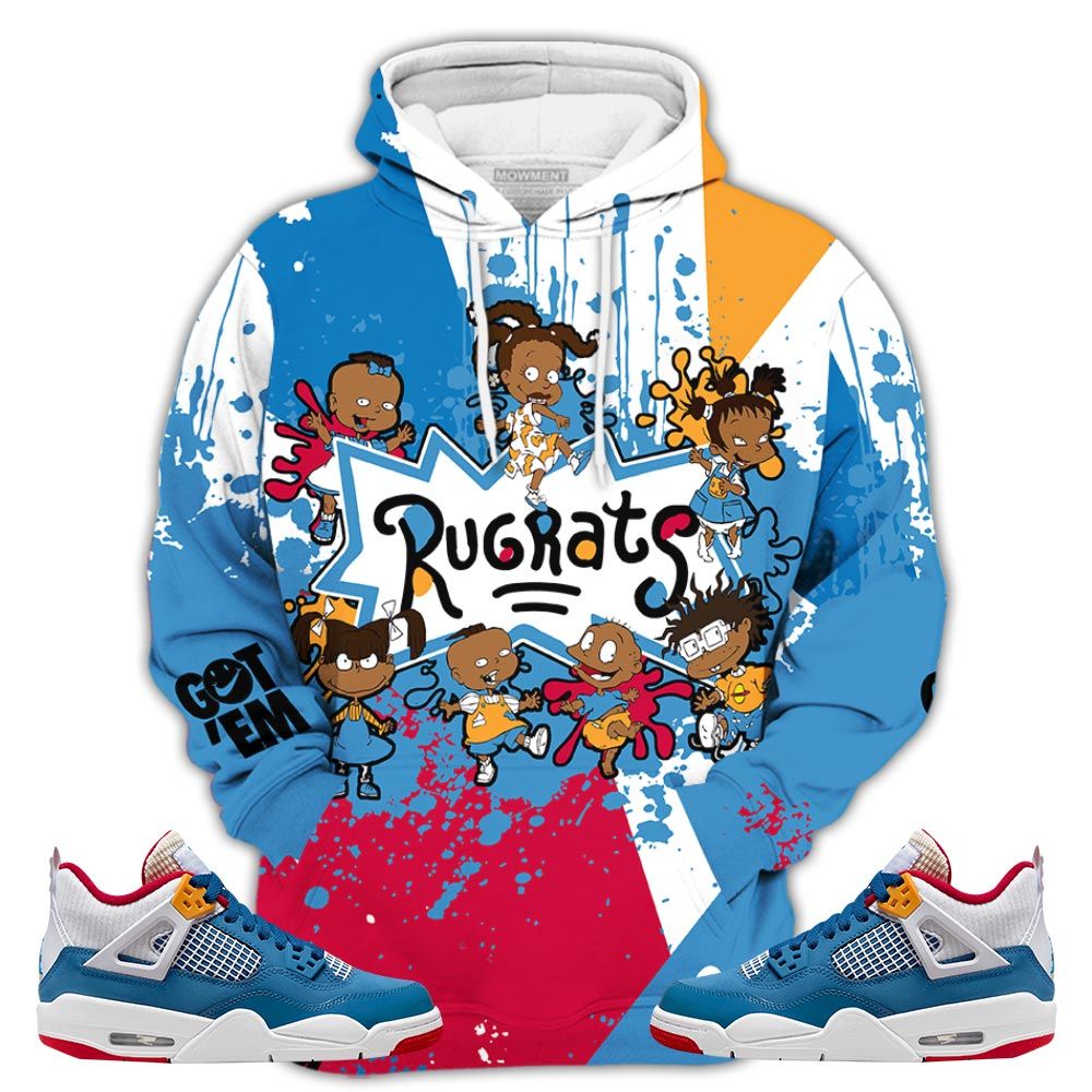 Gift Funny Cartoon 90S Sneaker Shirt Match Retro Messy Room 4S, Jordan 4 Gs Messy Room Hoodie Sweatshirt Tee All Over Print MKO Shirt