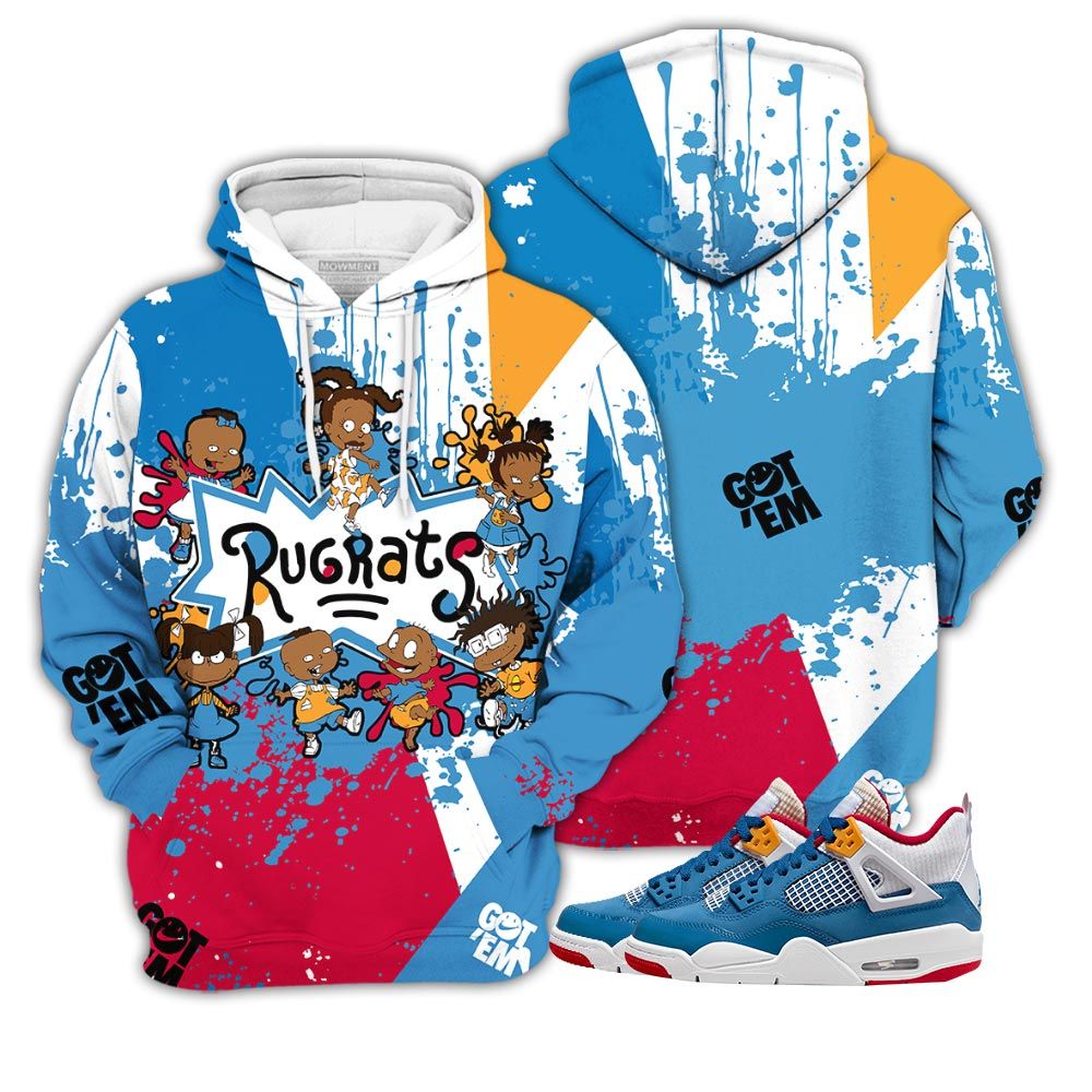 Gift Funny Cartoon 90S Sneaker Shirt Match Retro Messy Room 4S, Jordan 4 Gs Messy Room Hoodie Sweatshirt Tee All Over Print MKO Shirt