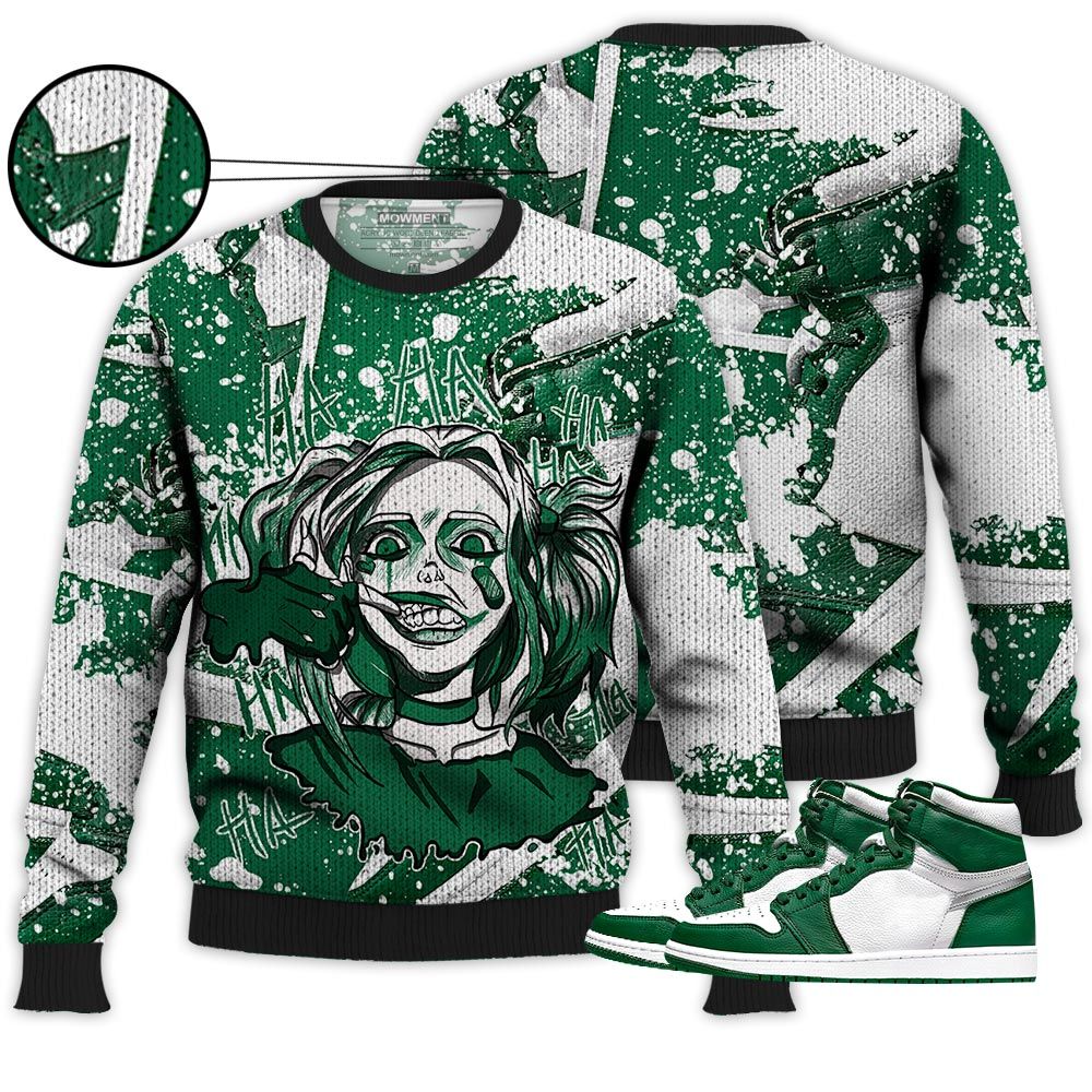 Gift Harley Quinm Sneaker Shirt Match High Gorge Green 1S, Jordan 1 Retro High Gorge Green Hoodie Sweatshirt Tee All Over Print MKO Shirt Gift Harley Quinm Sneaker Shirt Match High Gorge Green 1S, Jordan 1 Retro High Gorge Green Hoodie Sweatshirt Tee All Over Print MKO Shirt