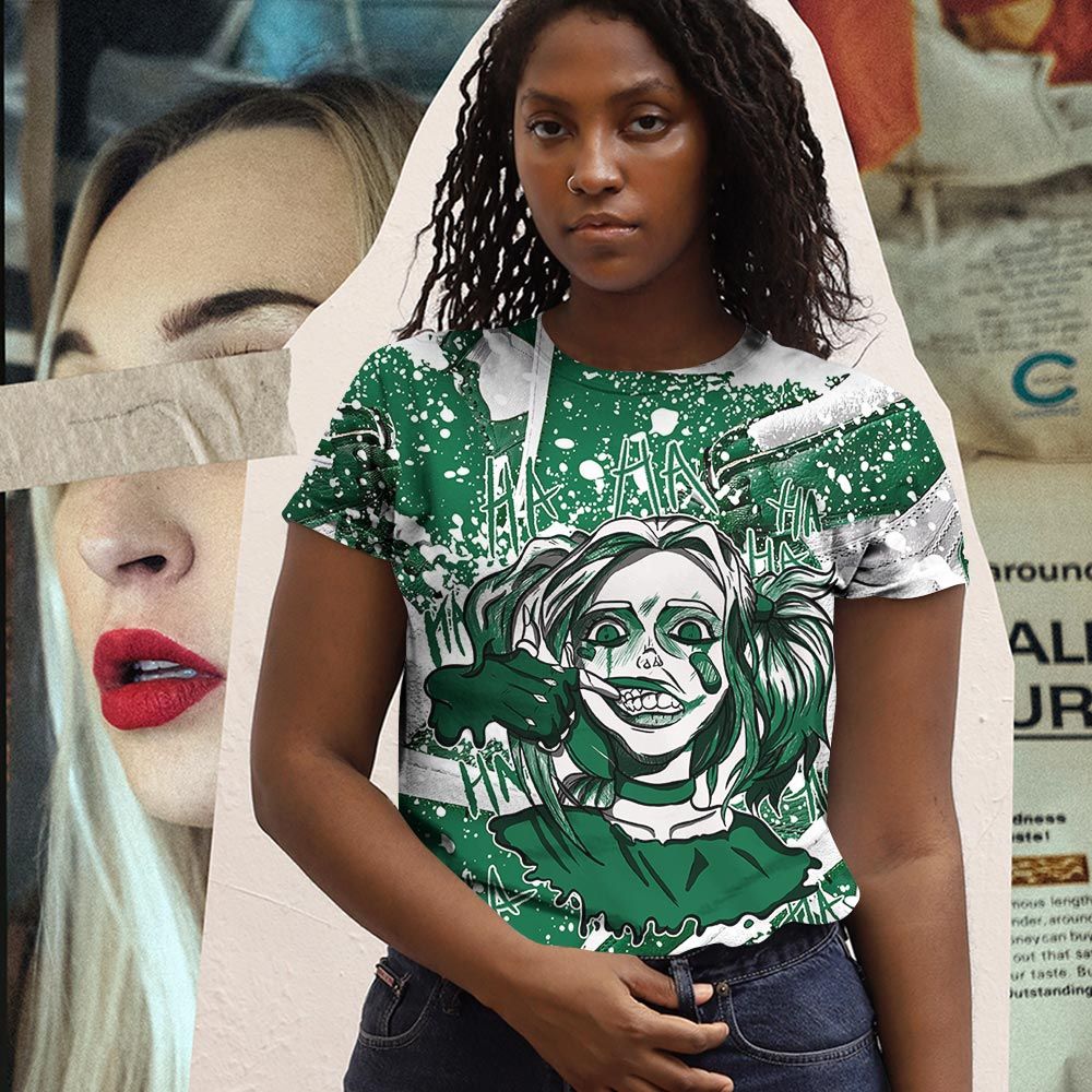 Gift Harley Quinm Sneaker Shirt Match High Gorge Green 1S, Jordan 1 Retro High Gorge Green Hoodie Sweatshirt Tee All Over Print MKO Shirt Gift Harley Quinm Sneaker Shirt Match High Gorge Green 1S, Jordan 1 Retro High Gorge Green Hoodie Sweatshirt Tee All Over Print MKO Shirt