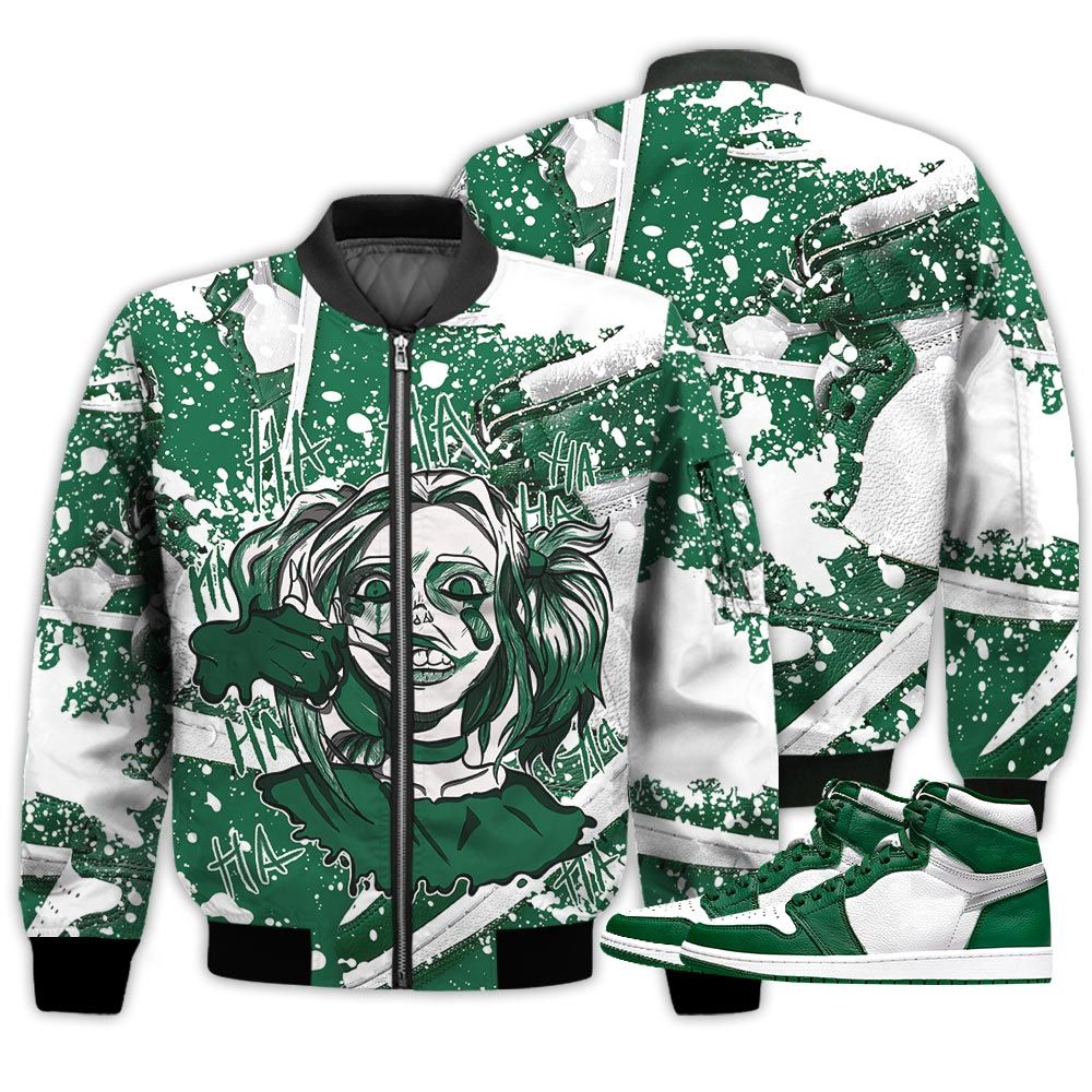 Gift Harley Quinm Sneaker Shirt Match High Gorge Green 1S, Jordan 1 Retro High Gorge Green Hoodie Sweatshirt Tee All Over Print MKO Shirt Gift Harley Quinm Sneaker Shirt Match High Gorge Green 1S, Jordan 1 Retro High Gorge Green Hoodie Sweatshirt Tee All Over Print MKO Shirt