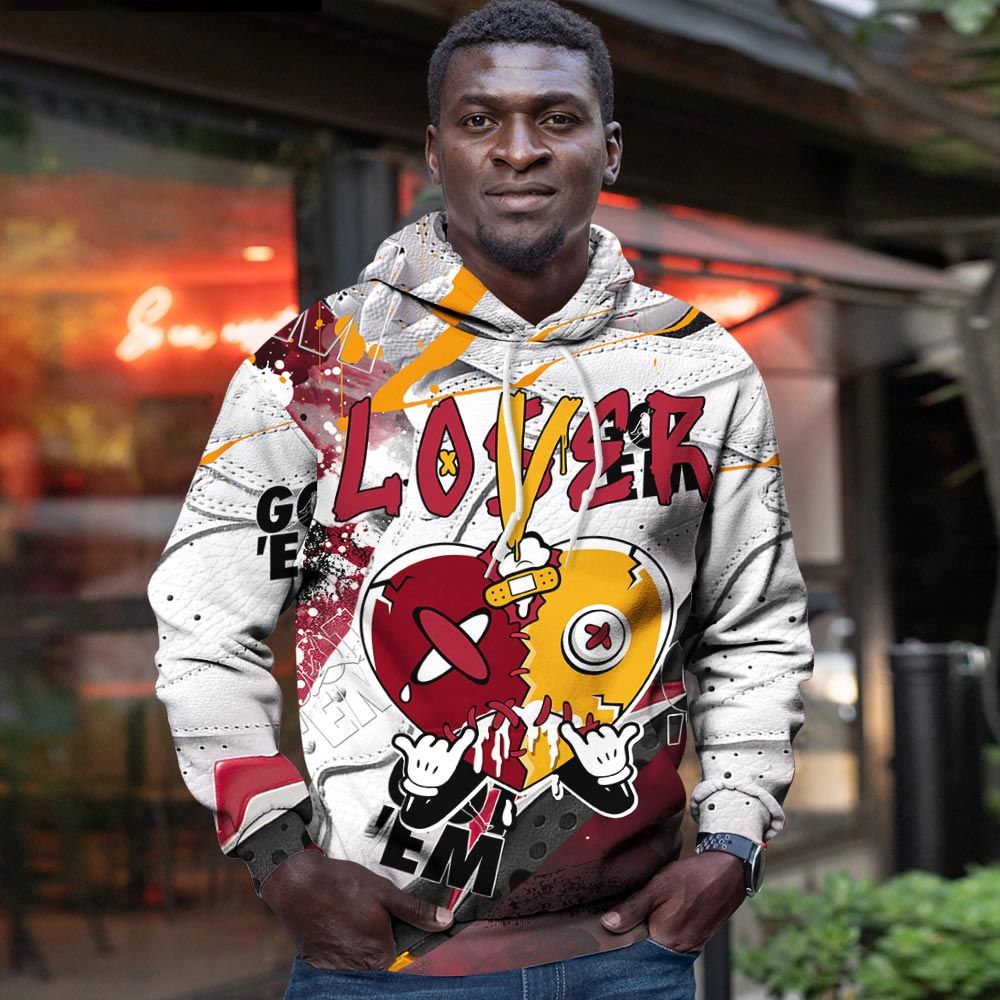 Gift Loser Lover Heart Dripping Sneaker Shirt Match Og Cardinal 7S, Jordan 7 Retro Cardinal Hoodie Sweatshirt Tee All Over Print MKO Shirt Gift Loser Lover Heart Dripping Sneaker Shirt Match Og Cardinal 7S, Jordan 7 Retro Cardinal Hoodie Sweatshirt Tee All Over Print MKO Shirt