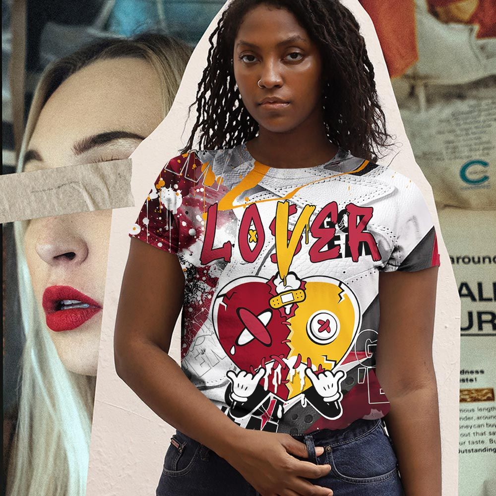 Gift Loser Lover Heart Dripping Sneaker Shirt Match Og Cardinal 7S, Jordan 7 Retro Cardinal Hoodie Sweatshirt Tee All Over Print MKO Shirt Gift Loser Lover Heart Dripping Sneaker Shirt Match Og Cardinal 7S, Jordan 7 Retro Cardinal Hoodie Sweatshirt Tee All Over Print MKO Shirt