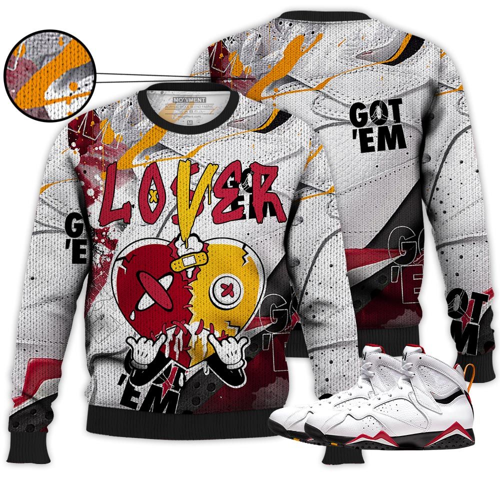 Gift Loser Lover Heart Dripping Sneaker Shirt Match Og Cardinal 7S, Jordan 7 Retro Cardinal Hoodie Sweatshirt Tee All Over Print MKO Shirt Gift Loser Lover Heart Dripping Sneaker Shirt Match Og Cardinal 7S, Jordan 7 Retro Cardinal Hoodie Sweatshirt Tee All Over Print MKO Shirt