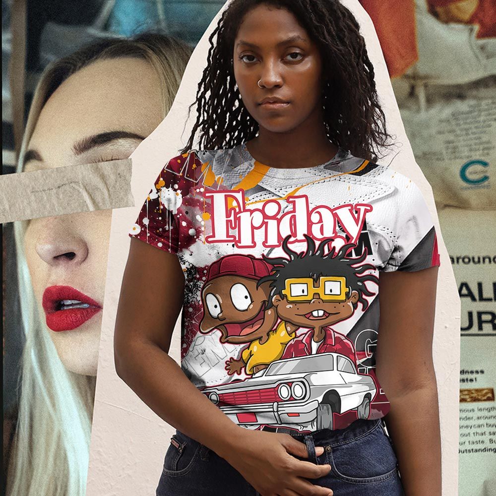 Gift Melanin Friday Cartoon 90S Sneaker Shirt Match Og Cardinal 7S, Jordan 7 Retro Cardinal Hoodie Sweatshirt Tee All Over Print MKO Shirt Gift Melanin Friday Cartoon 90S Sneaker Shirt Match Og Cardinal 7S, Jordan 7 Retro Cardinal Hoodie Sweatshirt Tee All Over Print MKO Shirt