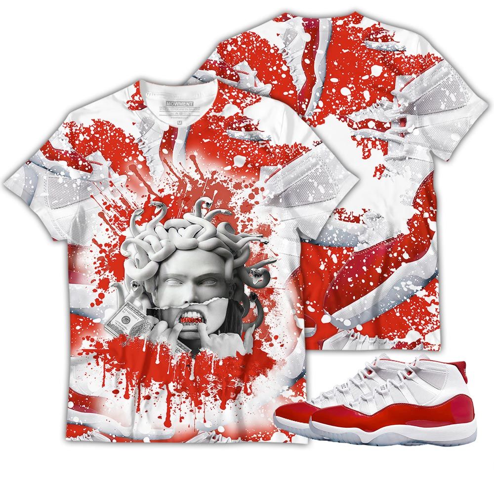 Gift Money Talk Got Em Sneaker Shirt Match Cherry 11S, Jordan 11 Retro Cherry Hoodie Sweatshirt Tee All Over Print MKO Shirt Gift Money Talk Got Em Sneaker Shirt Match Cherry 11S, Jordan 11 Retro Cherry Hoodie Sweatshirt Tee All Over Print MKO Shirt