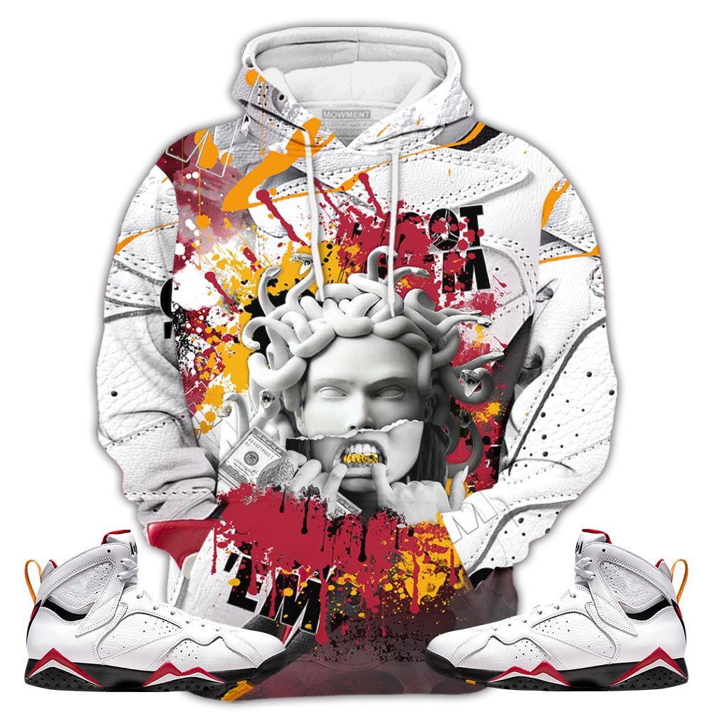 Gift Money Talk Got Em Sneaker Shirt Match Og Cardinal 7S, Jordan 7 Retro Cardinal Hoodie Sweatshirt Tee All Over Print MKO Shirt