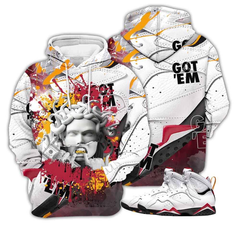 Gift Money Talk Got Em Sneaker Shirt Match Og Cardinal 7S, Jordan 7 Retro Cardinal Hoodie Sweatshirt Tee All Over Print MKO Shirt Gift Money Talk Got Em Sneaker Shirt Match Og Cardinal 7S, Jordan 7 Retro Cardinal Hoodie Sweatshirt Tee All Over Print MKO Shirt
