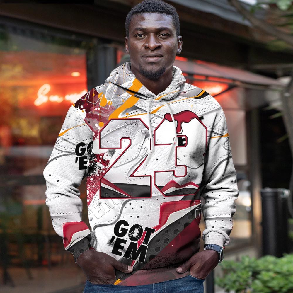 Gift Number 23 Drip Shoes Sneaker Shirt Match Og Cardinal 7S, Jordan 7 Retro Cardinal Hoodie Sweatshirt Tee All Over Print MKO Shirt Gift Number 23 Drip Shoes Sneaker Shirt Match Og Cardinal 7S, Jordan 7 Retro Cardinal Hoodie Sweatshirt Tee All Over Print MKO Shirt