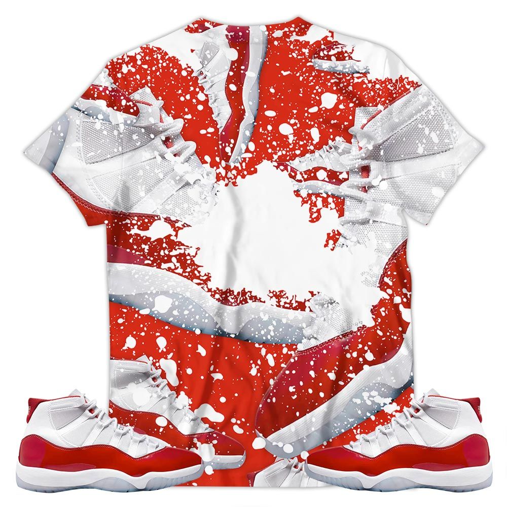 Gift Rag 2 Riches Sneaker Shirt Match Cherry 11S, Jordan 11 Retro Cherry Hoodie Sweatshirt Tee All Over Print MKO Shirt Gift Rag 2 Riches Sneaker Shirt Match Cherry 11S, Jordan 11 Retro Cherry Hoodie Sweatshirt Tee All Over Print MKO Shirt