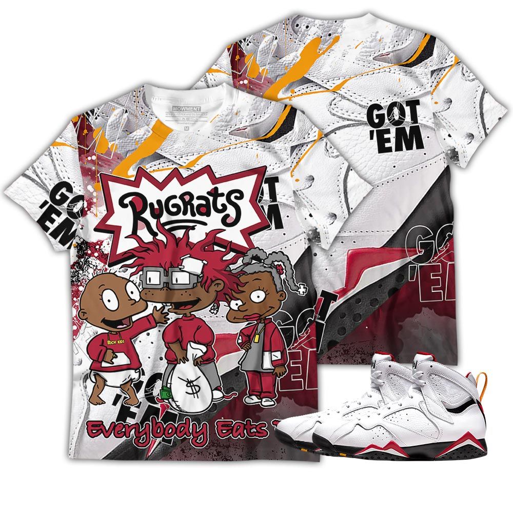 Gift Rugrats Everybody Eats B Sneaker Shirt Match Og Cardinal 7S, Jordan 7 Retro Cardinal Hoodie Sweatshirt Tee All Over Print MKO Shirt Gift Rugrats Everybody Eats B Sneaker Shirt Match Og Cardinal 7S, Jordan 7 Retro Cardinal Hoodie Sweatshirt Tee All Over Print MKO Shirt