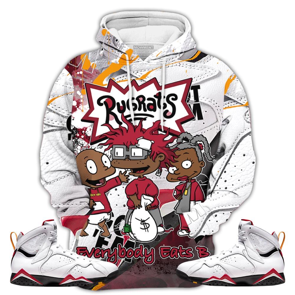 Gift Rugrats Everybody Eats B Sneaker Shirt Match Og Cardinal 7S, Jordan 7 Retro Cardinal Hoodie Sweatshirt Tee All Over Print MKO Shirt Gift Rugrats Everybody Eats B Sneaker Shirt Match Og Cardinal 7S, Jordan 7 Retro Cardinal Hoodie Sweatshirt Tee All Over Print MKO Shirt