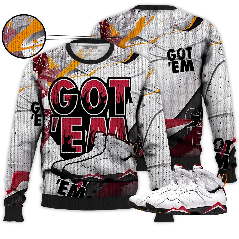 Gift Shoes Got Em Drip Sneaker Shirt Match Og Cardinal 7S, Jordan 7 Retro Cardinal Hoodie Sweatshirt Tee All Over Print MKO Shirt Gift Shoes Got Em Drip Sneaker Shirt Match Og Cardinal 7S, Jordan 7 Retro Cardinal Hoodie Sweatshirt Tee All Over Print MKO Shirt