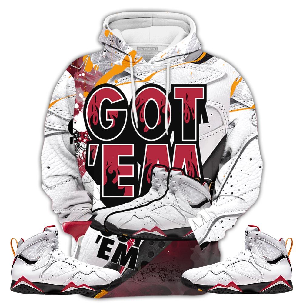 Gift Shoes Got Em Drip Sneaker Shirt Match Og Cardinal 7S, Jordan 7 Retro Cardinal Hoodie Sweatshirt Tee All Over Print MKO Shirt Gift Shoes Got Em Drip Sneaker Shirt Match Og Cardinal 7S, Jordan 7 Retro Cardinal Hoodie Sweatshirt Tee All Over Print MKO Shirt