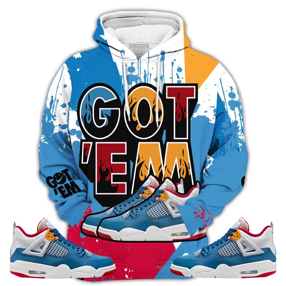 Gift Shoes Got Em Drip Sneaker Shirt Match Retro Messy Room 4S, Jordan 4 Gs Messy Room Hoodie Sweatshirt Tee All Over Print MKO Shirt