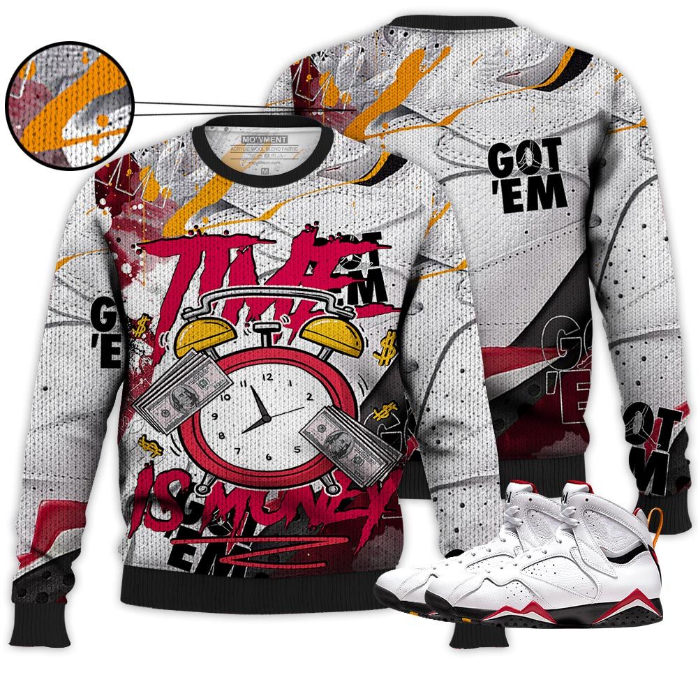 Gift Time Is Money Drip Sneaker Shirt Match Og Cardinal 7S, Jordan 7 Retro Cardinal Hoodie Sweatshirt Tee All Over Print MKO Shirt Gift Time Is Money Drip Sneaker Shirt Match Og Cardinal 7S, Jordan 7 Retro Cardinal Hoodie Sweatshirt Tee All Over Print MKO Shirt