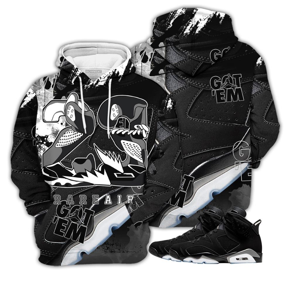 Gifts 23 Rare Air Sneaker Shirt Match Retro Metallic Silver 6S, Jordan 6 Black Chrome Hoodie Sweatshirt Tee All Over Print MKO Shirt Gifts 23 Rare Air Sneaker Shirt Match Retro Metallic Silver 6S, Jordan 6 Black Chrome Hoodie Sweatshirt Tee All Over Print MKO Shirt