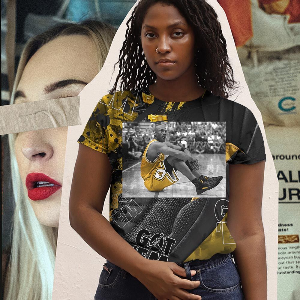 Gifts Basketball Shoes Goat Number 23 Sneaker Shirt Match Black Taxi 12S, Jordan 12 Retro Black Taxi Hoodie Sweatshirt Tee All Over Print MKO Shirt Gifts Basketball Shoes Goat Number 23 Sneaker Shirt Match Black Taxi 12S, Jordan 12 Retro Black Taxi Hoodie Sweatshirt Tee All Over Print MKO Shirt